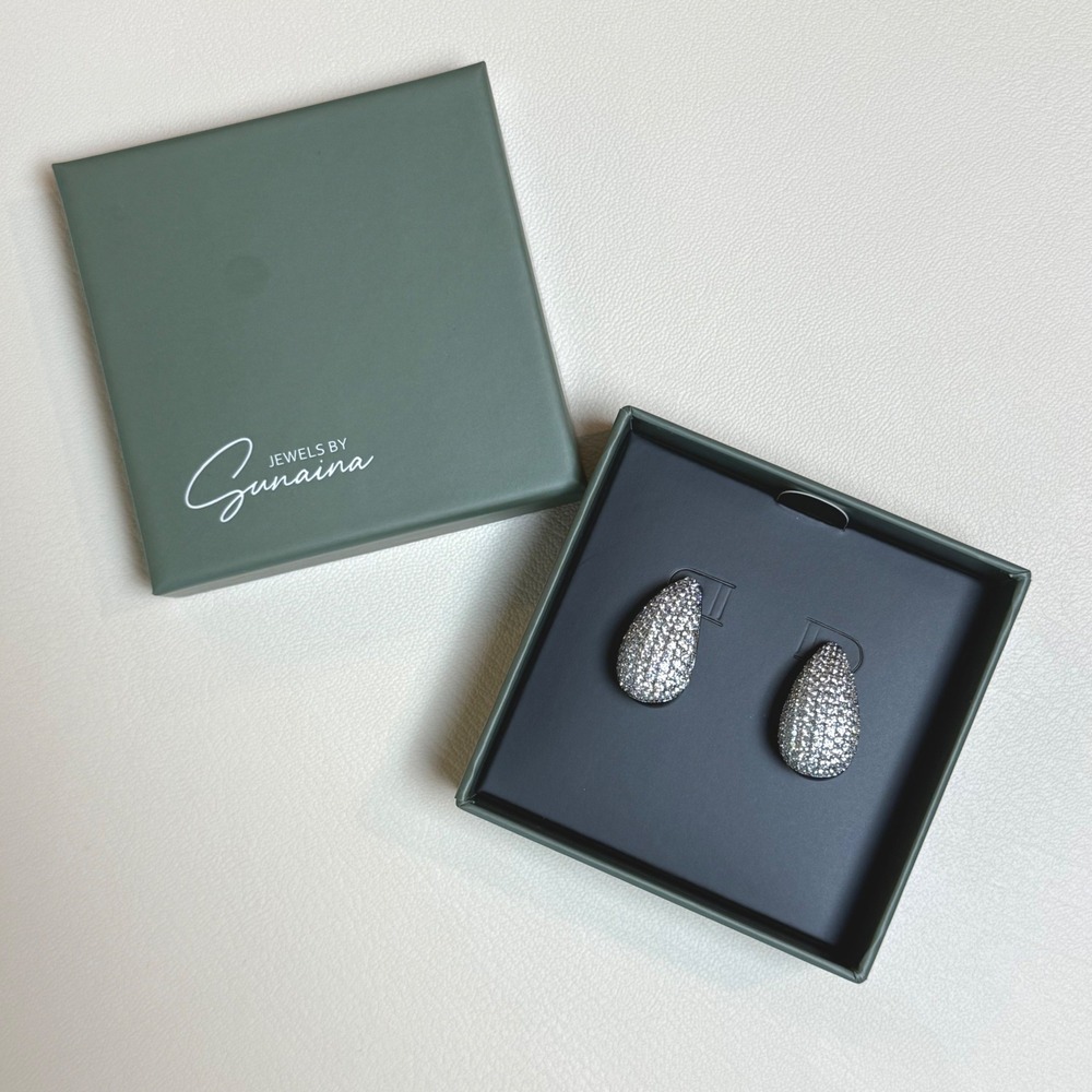 Jewels By Sunaina Narnia Silver New In Box Earing Studs
